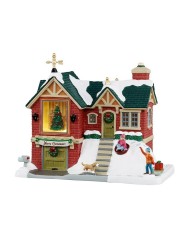 Lemax The Little Brick HouseVillaggio di natale