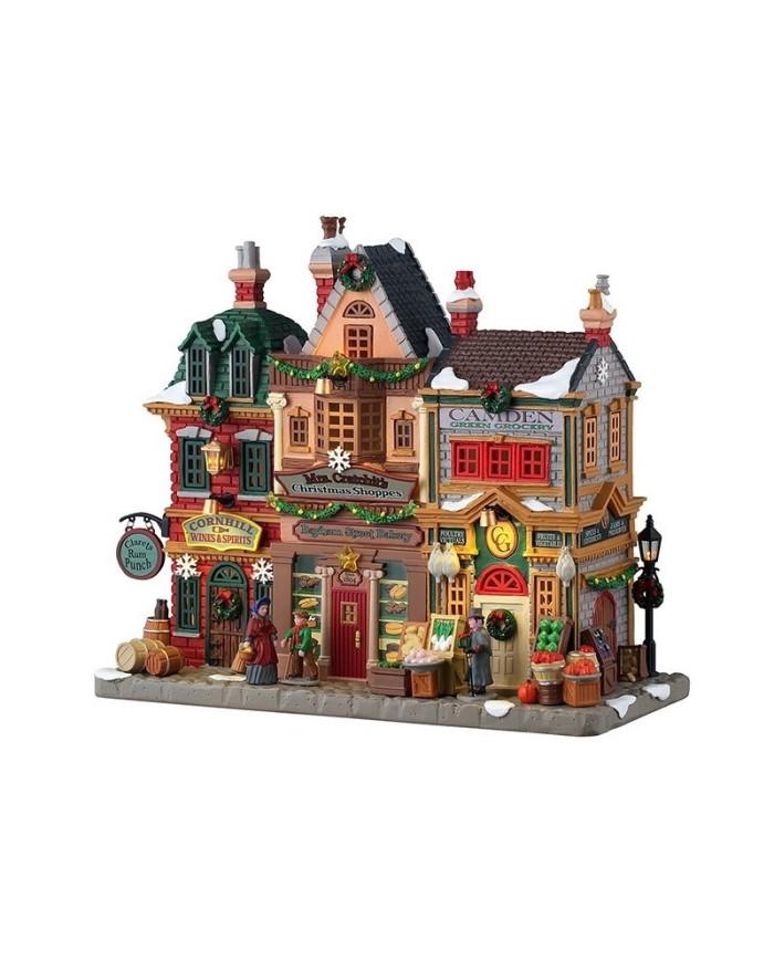Lemax Mrs. Cratchit's Christmas ShoppesVillaggio di natale