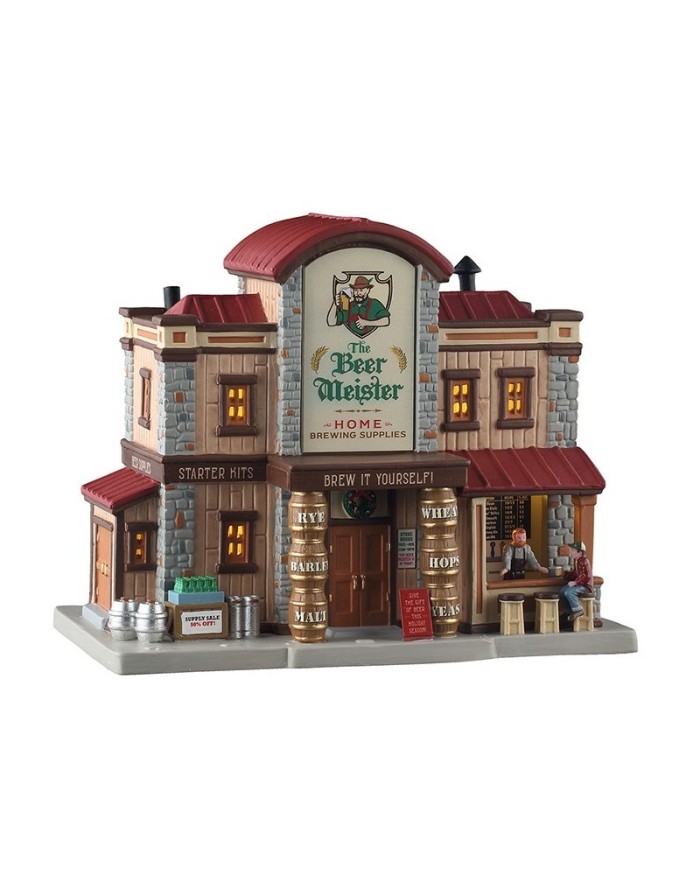 Lemax The Beer Meister Home Brewing Supplies Villaggio di natale
