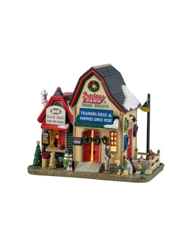 Lemax Precious Paws & Doggie Biscuits Villaggio di natale