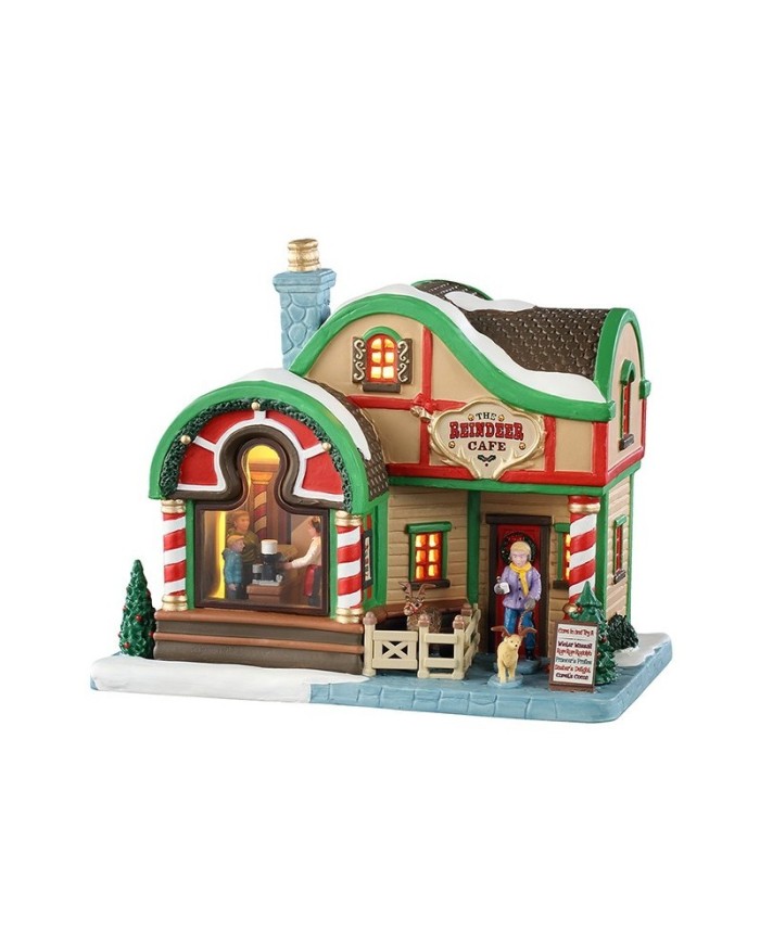 Lemax The Reindeer Cafe Villaggio di natale