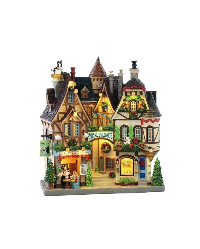 Lemax Noel Alsace Villaggio di natale