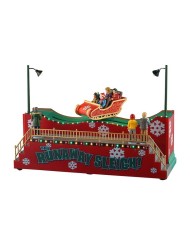 Lemax The Runaway Sleigh Villaggio di natale