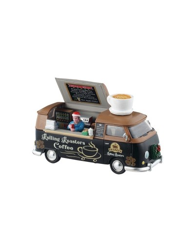 Lemax Rolling Roasters Coffee Villaggio di natale