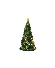 Lemax Joyful Christmas Tree, Clear Light villaggio di natale