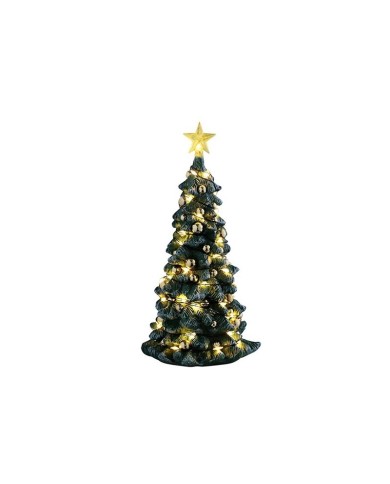 Lemax Snowy Christmas Tree, Clear Light villaggio di natale