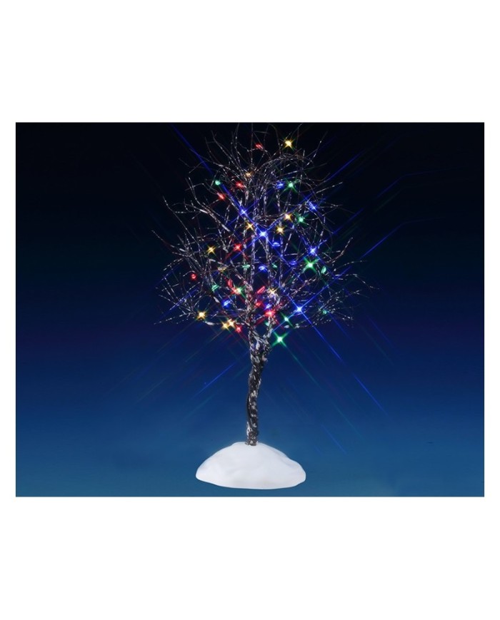 Lemax Butternut Tree, Multi Light villaggio di natale
