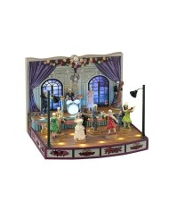 Lemax Halloween Wedding Party