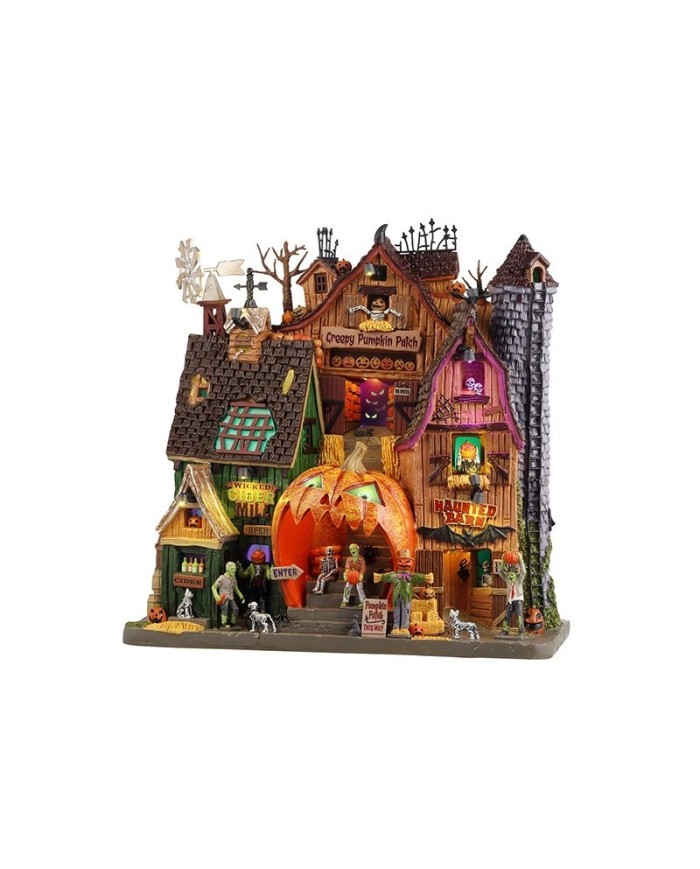 Lemax Halloween Creepy Pumpkin Patch