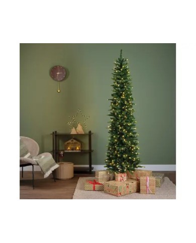Albero di natale Slim fir LED kaemingk
