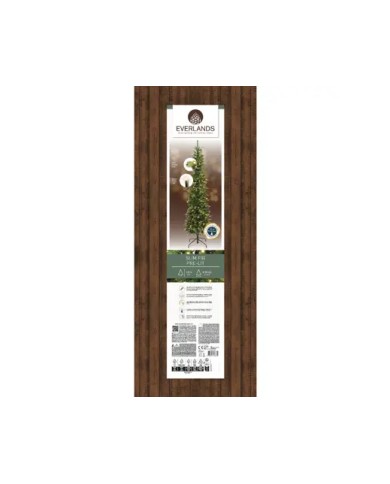 Albero di natale Slim fir LED kaemingk