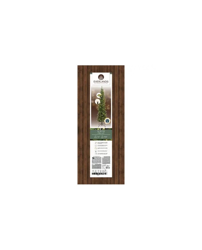 Albero di natale Slim fir LED kaemingk