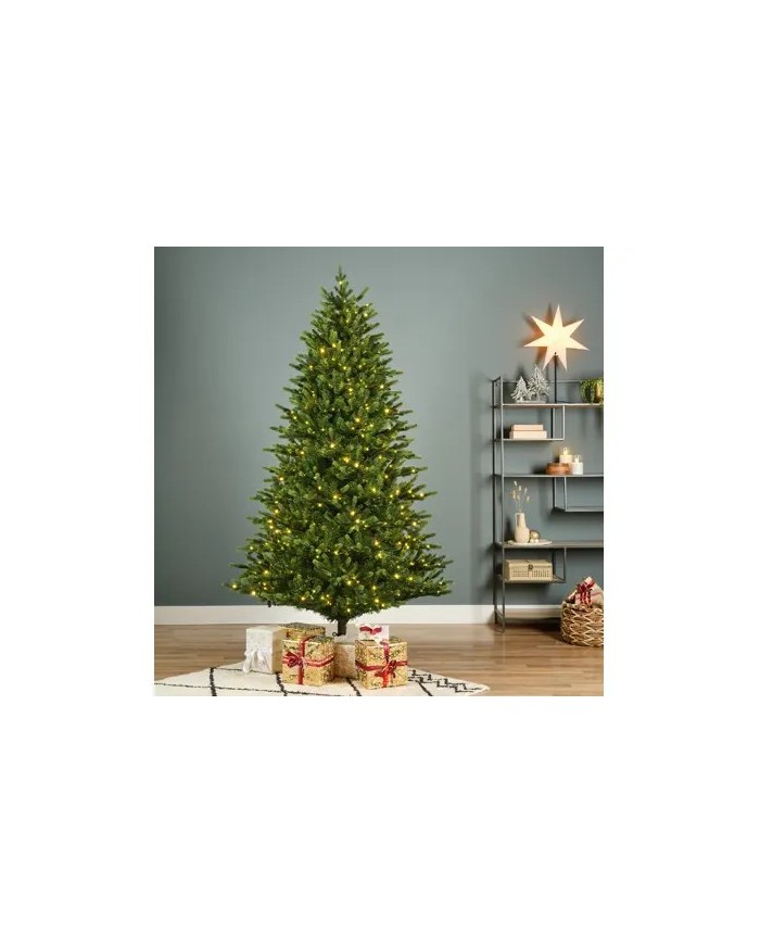 Albero di natale Sunpeaks fir Micro LED 180 cm kaeming
