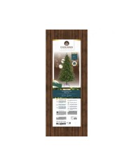 Albero di natale Sunpeaks fir Micro LED 180 cm kaeming