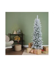 Albero di Natale Slim Innevato 150 cm kaemingk