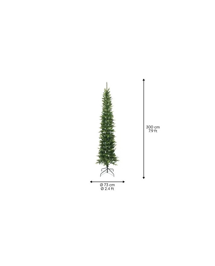 Albero di Natale Slim fir 240 cm