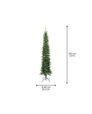 Albero di Natale Slim fir  210 cm kaemingk
