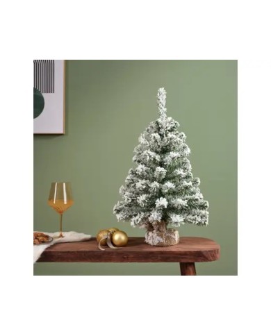 Albero di natale Imperial mini tree snowy 35 cm  kaemingk