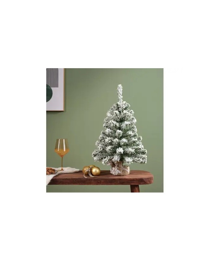 Albero di natale Imperial mini tree snowy 35 cm  kaemingk