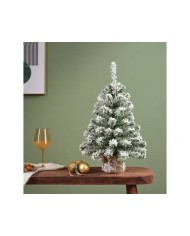 Albero di natale Imperial mini tree snowy 35 cm  kaemingk