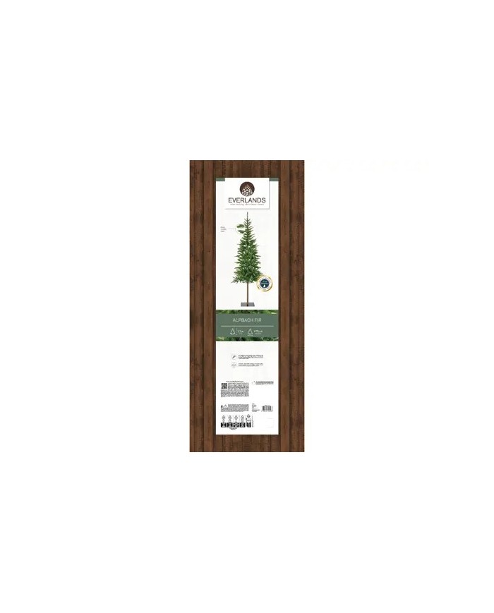Albero di natale Alpbach fir 210 cm kaemingk