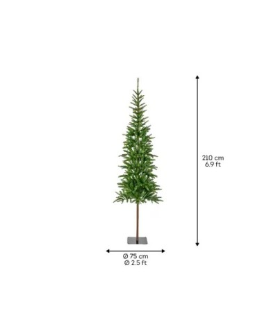 Albero di natale Alpbach fir 210 cm kaemingk
