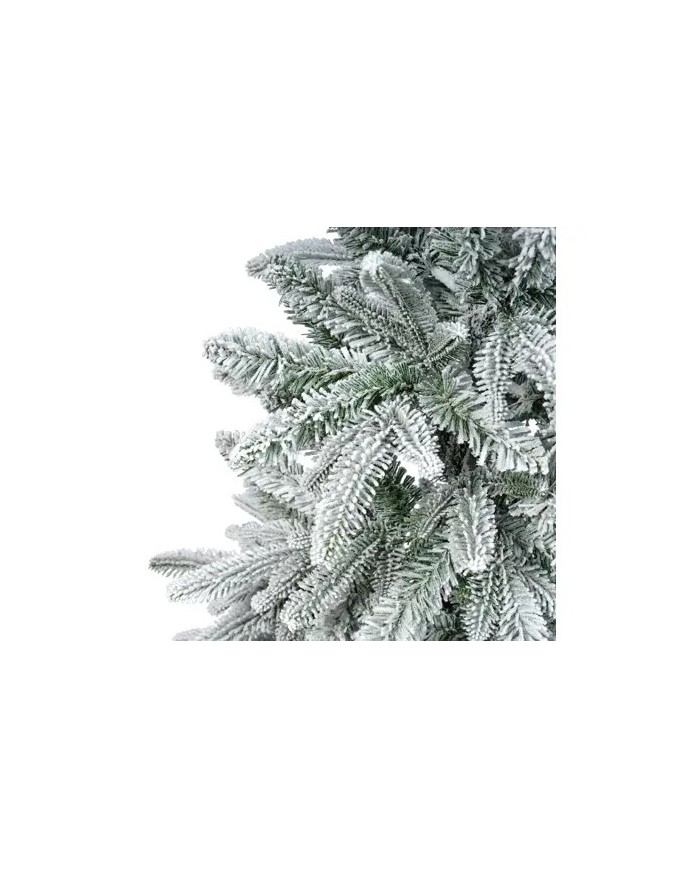 Albero di natale Alpbach fir snowy 210cm Kaemingk