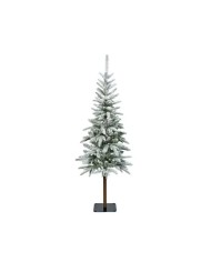 Albero di natale Alpbach fir snowy 210cm Kaemingk