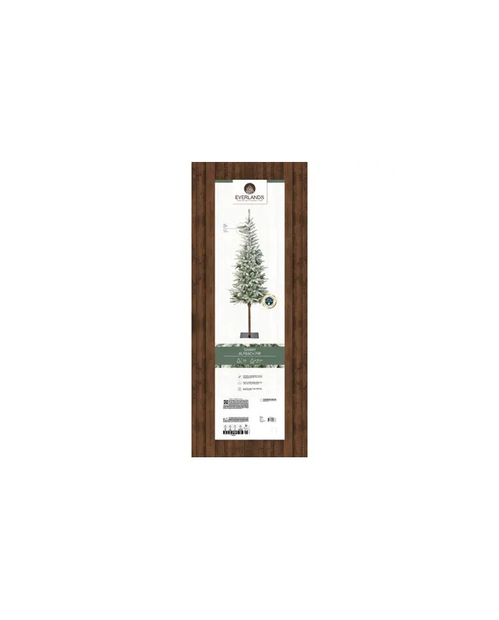 Albero di natale Alpbach fir snowy 300cm kaemingk