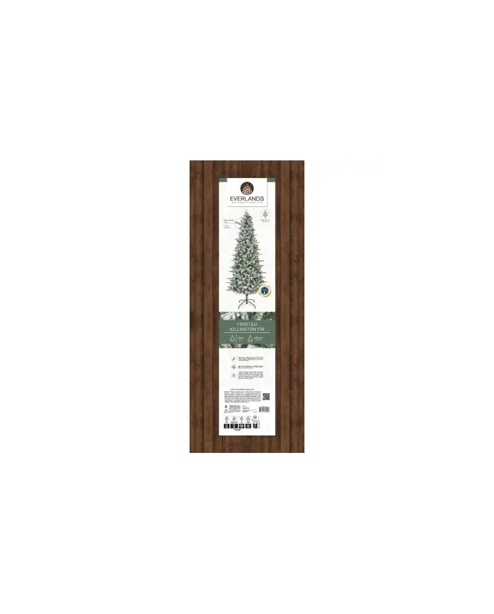 Alberi di natale Killington fir frosted 150cm kaemingk