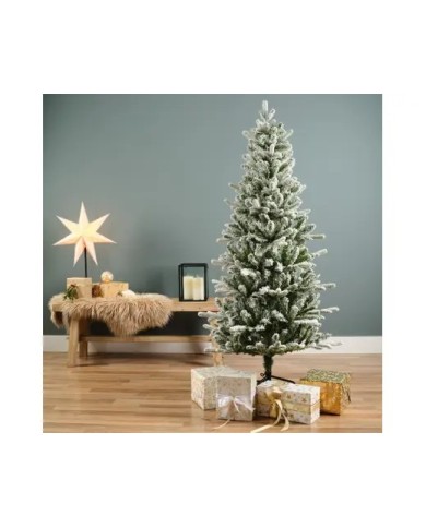 Alberi di natale Killington fir frosted 150cm kaemingk