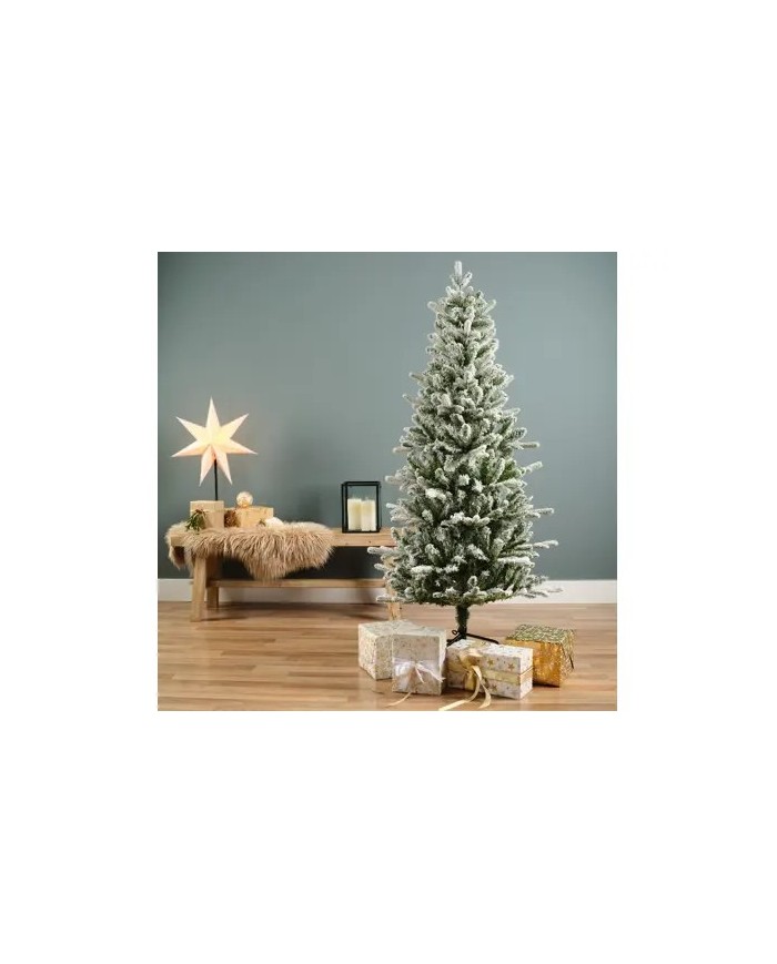 Alberi di natale Killington fir frosted 150cm kaemingk
