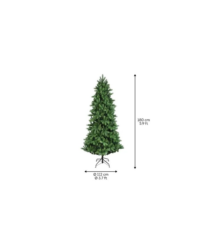 Albero di natale Ottowa fir 180cm kaemingk