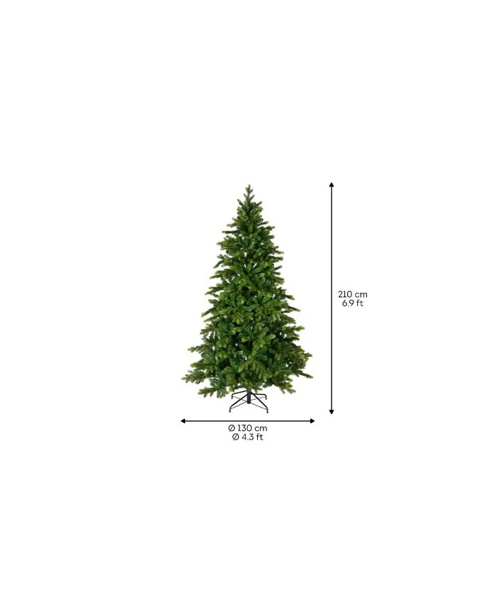 Albero di natale Galloway spruce 210cm Kaemingk