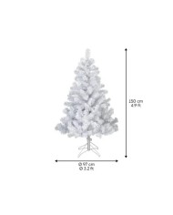 Albero di natale Imperial White  150cm keamingk