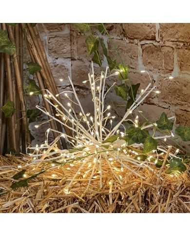 Ramo di Luci 200 MicroLED FlashLED Bianco caldo Lotti