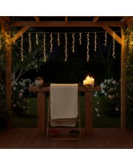 Ice Cluster Light 340xH80cm 18 Stringhe Ø6cm SFL S L Lotti