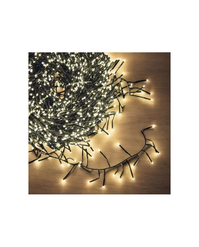 Luci di Natale MiniCluster Plus 300 miniLED Bianco Caldo 60 m Lotti