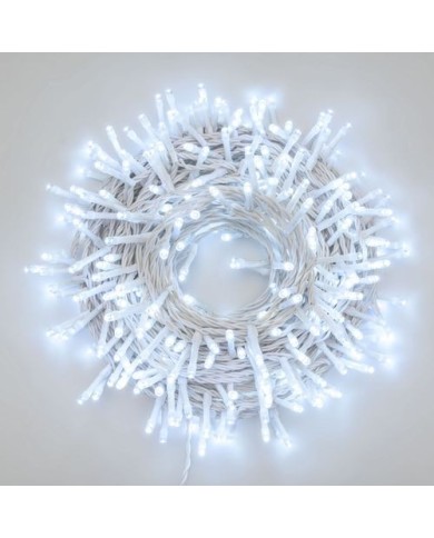 Luci di natale  300 LED 21,5m Bianco Freddo Lotti