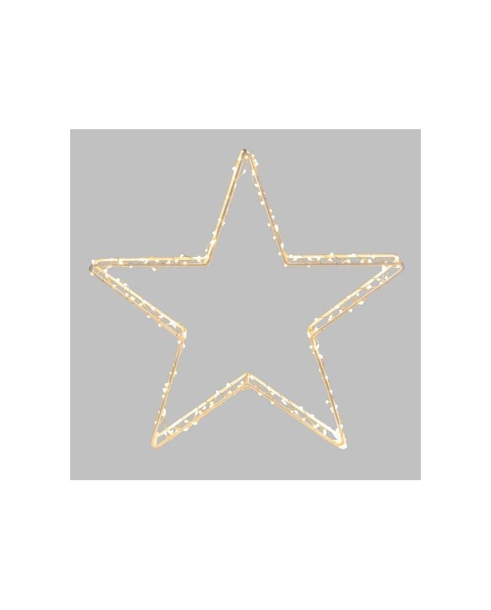 Stella Luminosa 220 MicroLED D. 30cm Bianco Caldo Lotti