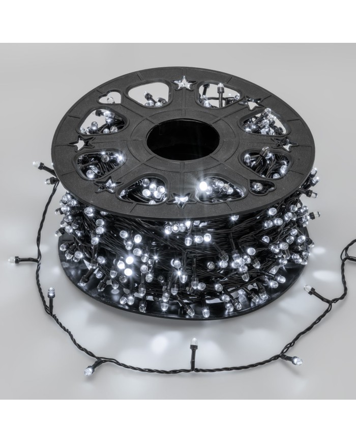 Luci di Natale1000 Maxi LED MultiFLASH DIAMOND Bianco Freddo Lotti