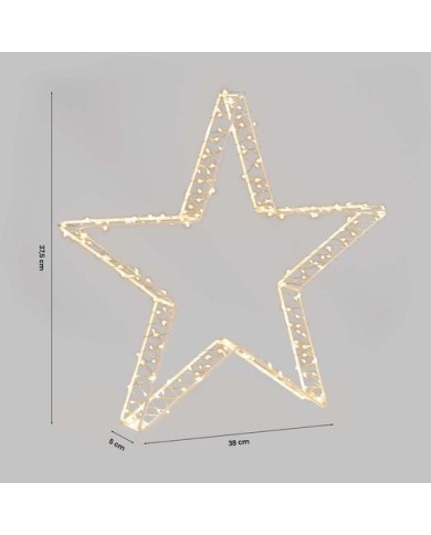 Stella Luminosa MicroLED 240 Bianco Caldo Lotti