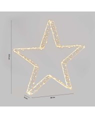 Stella Luminosa MicroLED 240 Bianco Caldo Lotti