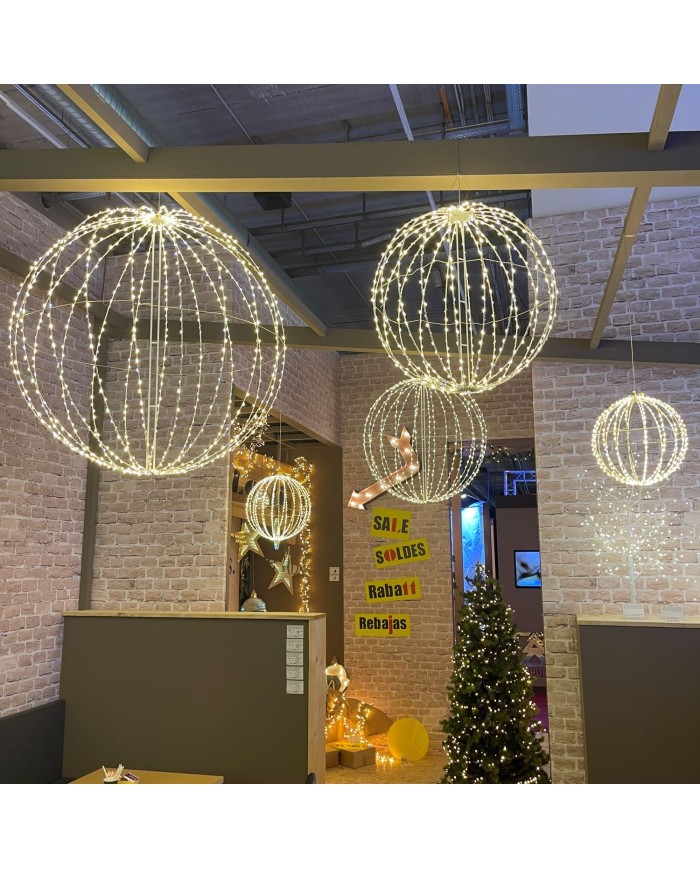 Sfera 3D  MicroLED FlashLED Diamond Lotti