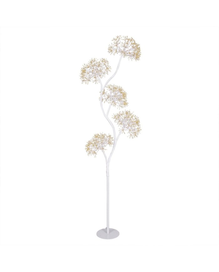 Albero Ramo Bianco Con 5 Sfere 170 Cm Lotti