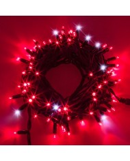 Luce di Natale 200 MaxiLED Rosso e Bianco Lotti