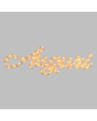 Scritta Luminosa Auguri 3D MicroLED 100 Pixel Lotti