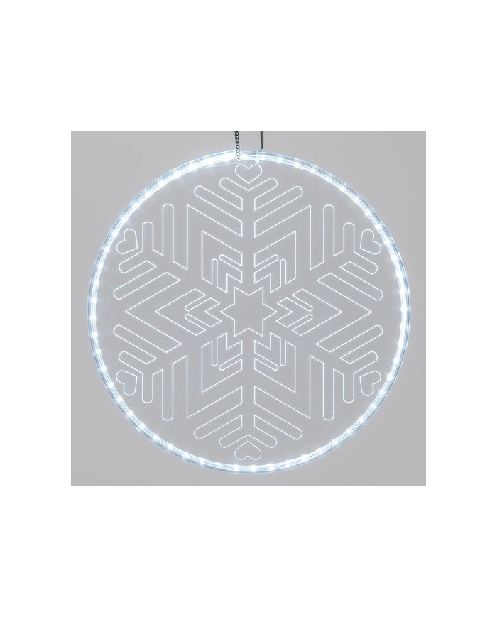 DISCHI LUMINOSI SMD 60 LED BIANCO Lotti