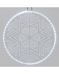 DISCHI LUMINOSI SMD 60 LED BIANCO Lotti