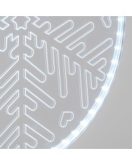 DISCHI LUMINOSI SMD 60 LED BIANCO Lotti